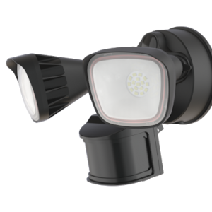 Nexleds- LED Motion Security Light-20W-Black