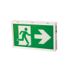 Reno- Steel LED Running Man Exit Sign- Battery Backup 120MIN