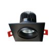 Reno- LED Gimbal 3.5 inch-5CCT-Square/Black